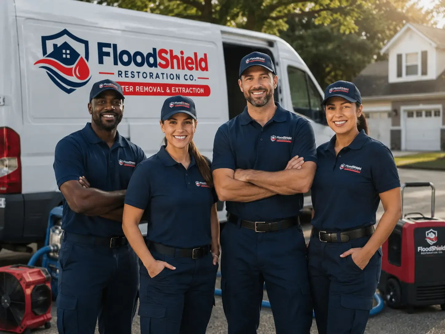 Flood Damage Restoration company in Haslet, TX